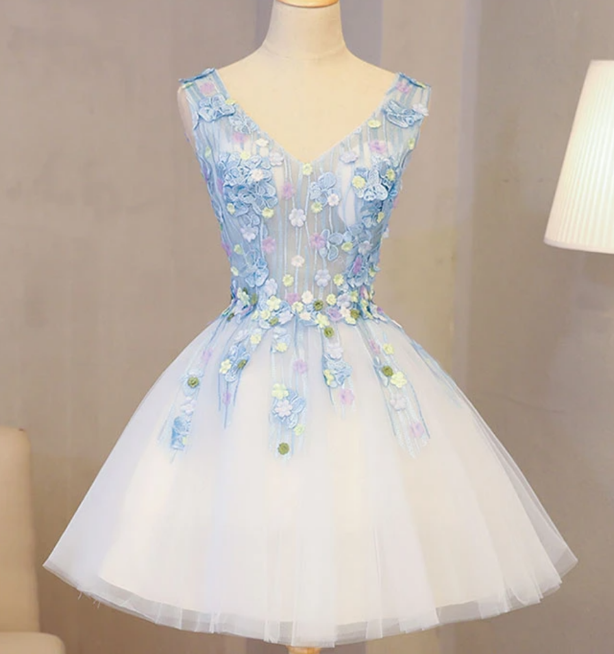 Lace Applique Short Prom Dress, Dress on Luulla