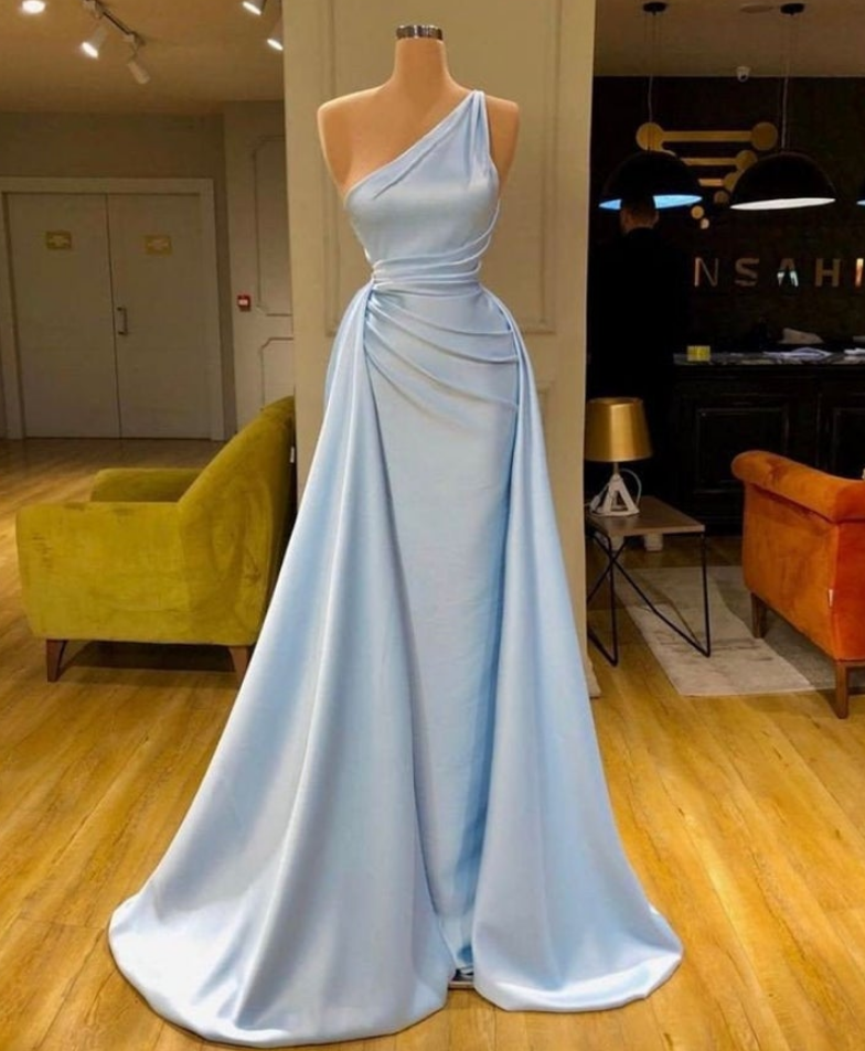 knee length dresses for ladies Lace Mermaid Wedding Dress Strapless Overskirt Online – 27dress main image 1