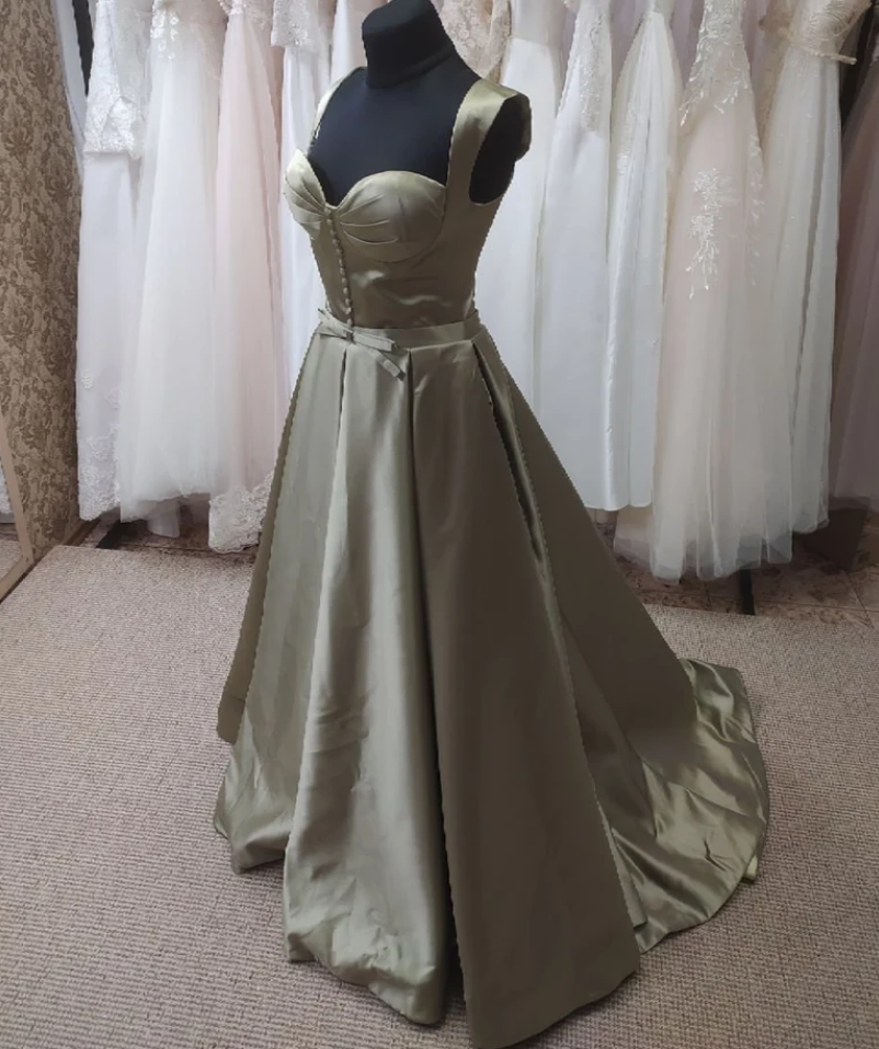 Prom Dresses Off Shoulders Sexy Dress, Evening Wedding Dress, Girls Graduation Dress, Satin Luxury Dress, Bridesmaid Dress, Long Length Dress