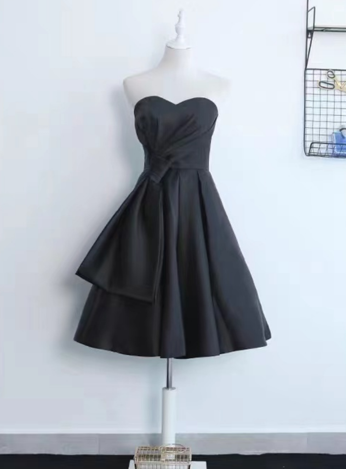 Prom Dresses ,straplesss Homecoming Dress, Hepburn Style, Sexy Party Dress