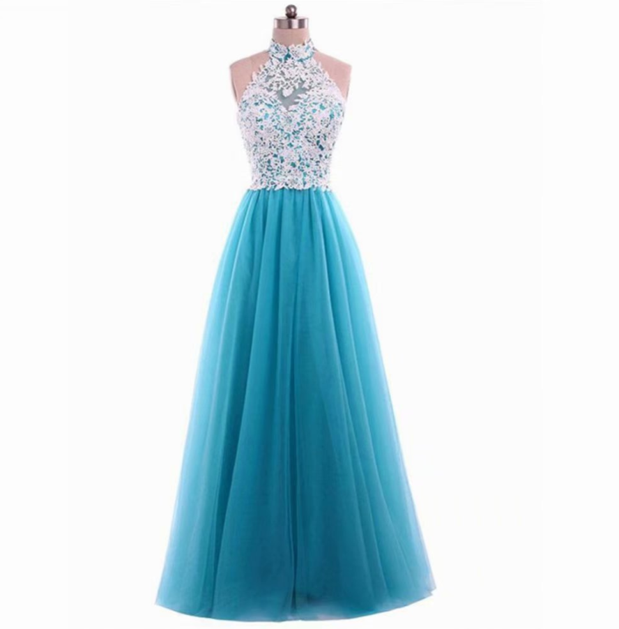 Charming Prom Dress,sleeveless Prom Dress,sexy Lace Prom Dresses,tulle Evening Dress,long Party Dress