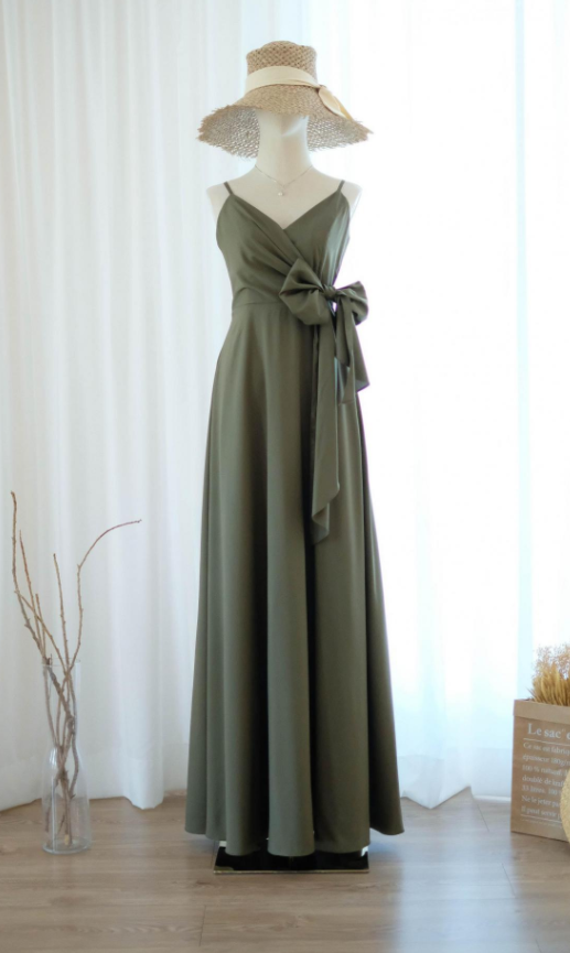 slim fit dress slacks Olive Green Dress for Wedding Guest with Lace Bodice  Sequins Evening   WonderlandByLilian