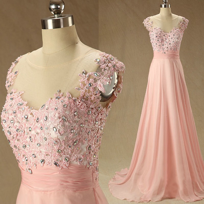 O-neck A-line Prom Dresses,long Prom Dresses, Prom Dresses, Evening Dress Prom Gowns, Formal Women Dress,prom Dress,c80