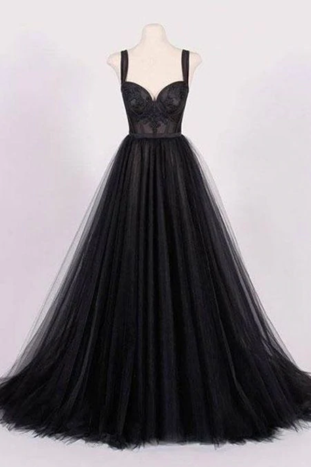 fashion square prom dresses Square-Neck Long Sequin Prom Dress with Sheer Waist main image 1