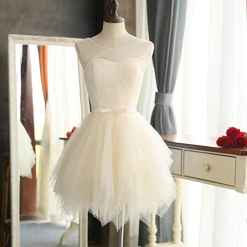 Sweetheart Homecoming Dress,short Prom Dresses,tulle And Lace Graduation Dresses