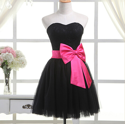 dress with a bow