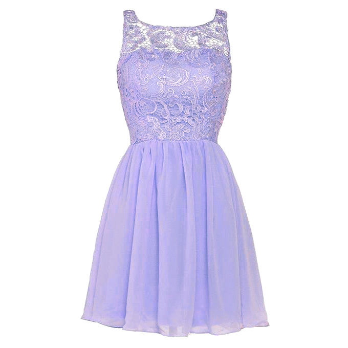 lace long sleeve short dress Short Homecoming Dress with Long Lace Sleeves Light Blue / Large