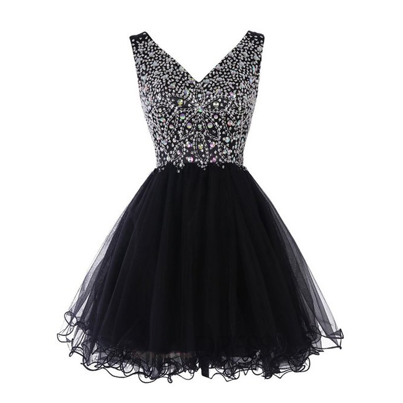 short black princess dress