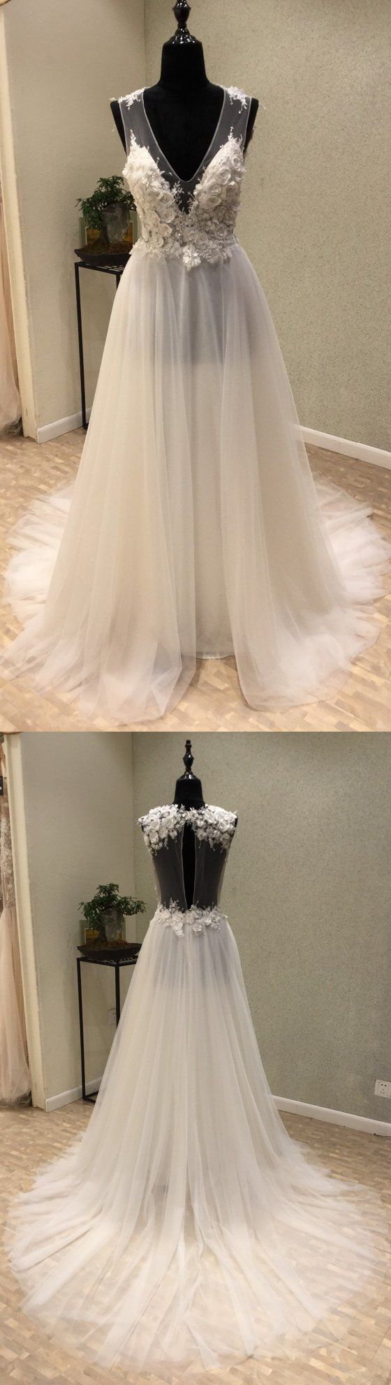 Elegant Taupe Short Sleeves V Neck A Line Prom Dress