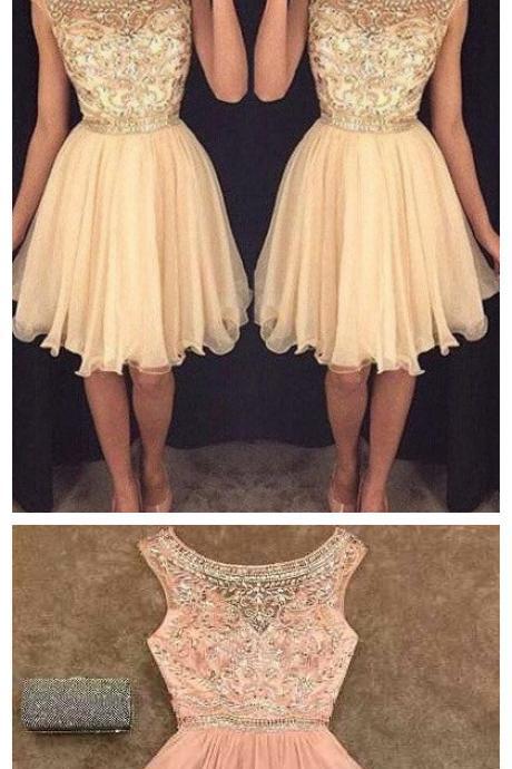 Lift Noisette Beaded See Through Sexy Homecoming Prom Dresses