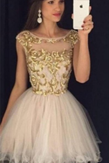 Gorgeous Short Pretty Handmade Homecoming Dresses For Teens