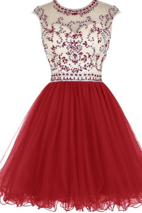 Red Organza Homecoming Dresses, Popular Homecoming Dresses, Short Prom Dresses, Homecoming Dresses, Sweetheart 16 Dresses