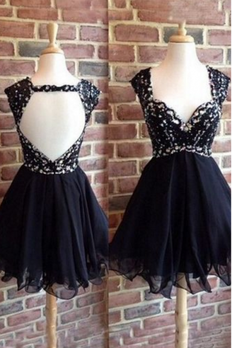 Homecoming Dresses,lace Homecoming Dresses,rhinestone Homecoming Dresses,open Back Homecoming