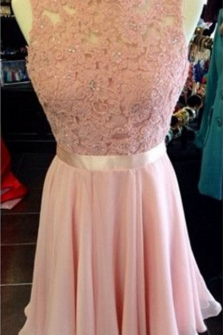Homecoming Dresses,high Neck Homecoming Dresses,lace Homecoming Dresses,open Back Homecoming Dresses,cute
