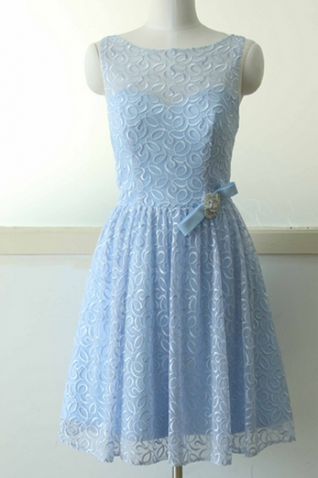 Bg819 Charming Homecoming Dress,lace Homecoming Dresses,short Homecoming Dress,blue Homecoming Dress