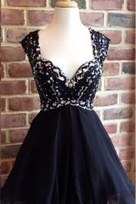 Open Back Homecoming Dresses, Cap Sleeve Lace Homecoming Dresses, Homecoming Dresses, Sexy