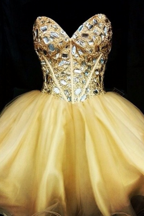 Cute Homecoming Dress,tulle Homecoming Dresses,prom Dress