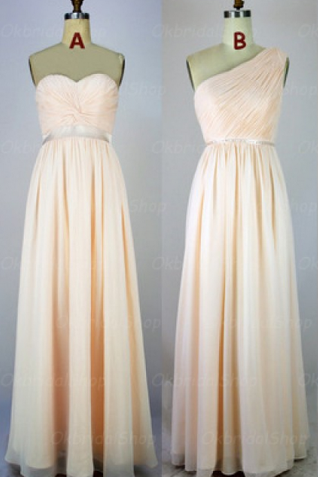 Long Bridesmaid Dresses, Long Bridesmaid Dresses, Chiffon Bridesmaid Dresses, Bridesmaid