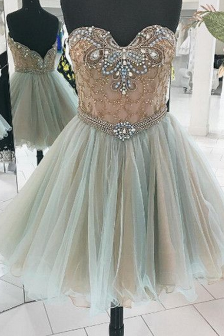 Homecoming Dress ,short Homecoming Dresses,tulle Homecoming Gowns,sweet 16 Dress,