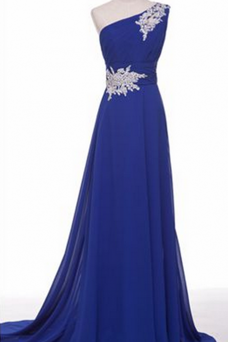 Evening Dress,Royal Blue Evening Dress,2015 Evening Dress,Discount Evening Dress
