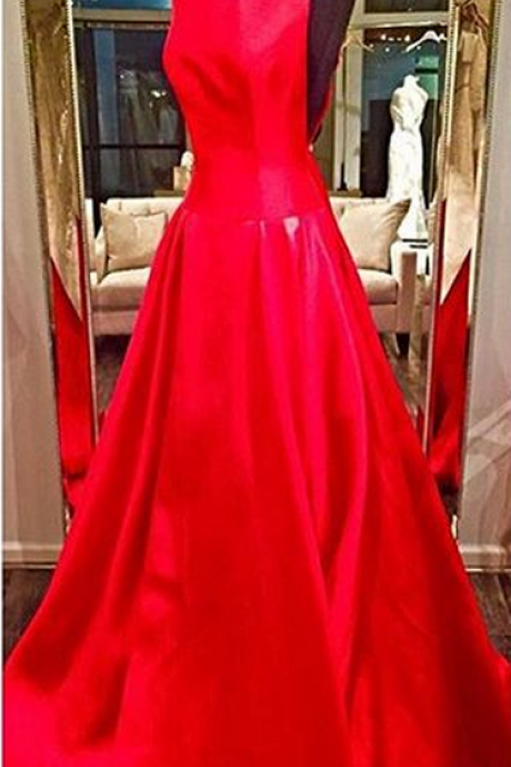 Elegant Evening Dress,backless Evening Dress,evening Dress,red Evening Dress,