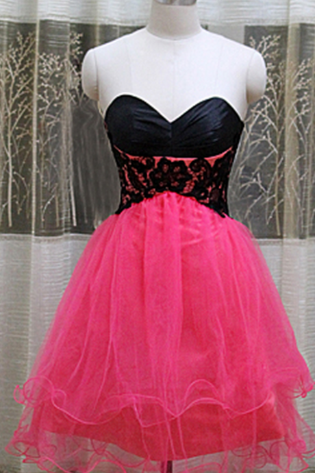 Sweatheart Neck Prom Dress, Homecoming Prom Dress, Open Back Prom Dress ,