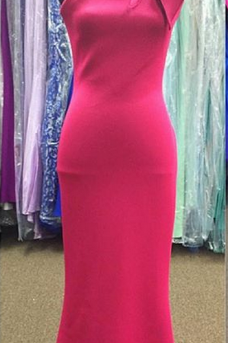 Prom Dress,long Evening Dresses,one Shoulder Formal Dress,pink Formal Gown,women Dress,princess Prom Gowns,pink Prom Gown