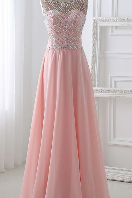 Prom Dresses,evening Dress,party Dresses,pink Prom Dresses,pink Evening Gowns,simple Formal Dresses