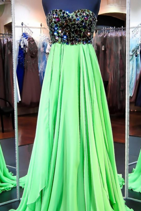 Prom Dresses,evening Dress, Prom Dress,modest Prom Dress,green Prom Dresses,