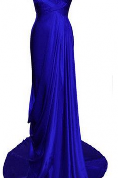 Royal Blue Prom Dress,prom Gown,prom Dresses,sexy Evening Gowns, Fashion Evening Gown,sexy Party Dress For Teens