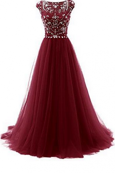 Burgundy Prom Dresses,wine Red Evening Gowns,sexy Formal Dresses,burgundy Prom Dresses, Fashion Evening Gown,satin Evening Dress