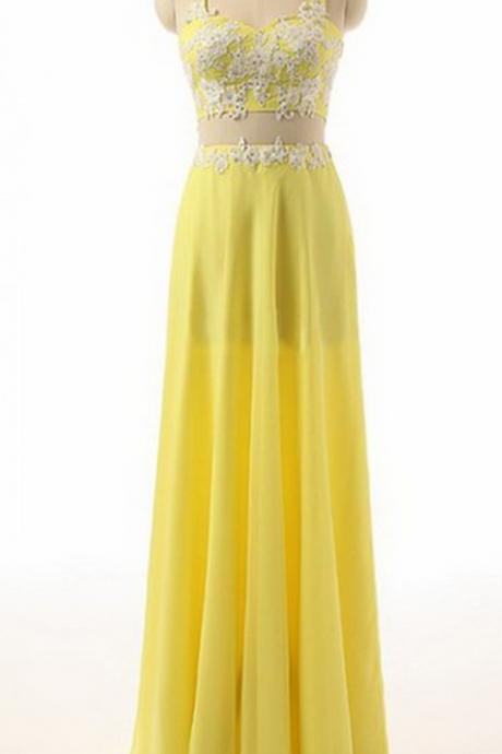 Two Pieces Charming Prom Dress,long Prom Dresses,charming Prom Dresses,evening Dress Prom Gowns, Formal Women Dress,prom Dress,
