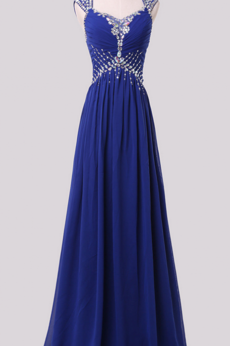 Royal Blue Prom Dress,long Prom Dresses,charming Prom Dresses,evening Dress Prom Gowns, Formal Women Dress,prom Dress,