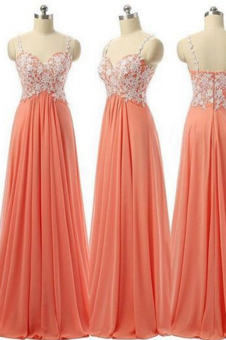 High Quality Prom Dress,chiffion Prom Dress,lace Appliques Prom Dress,custom Prom Dress,
