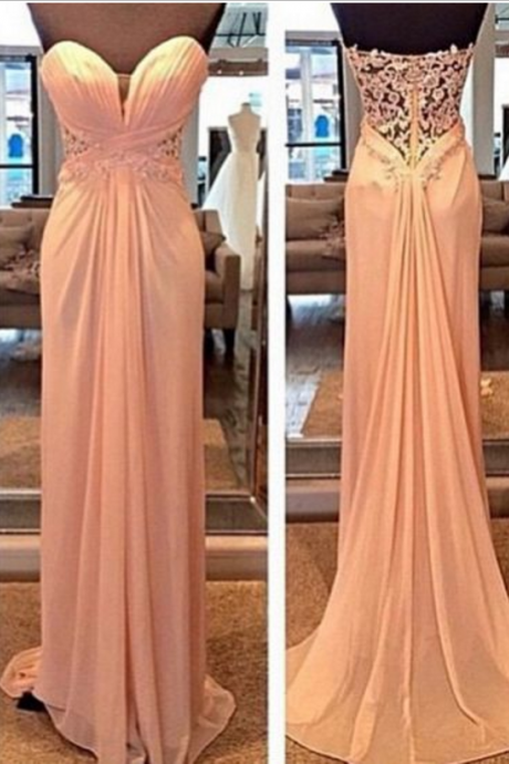 Sweatheart Neck Prom Dress,lace Back Prom Dress,pink Prom Dress,high Quality Custom Made Prom Dress,a-line Princess Dress,elegant Wowen