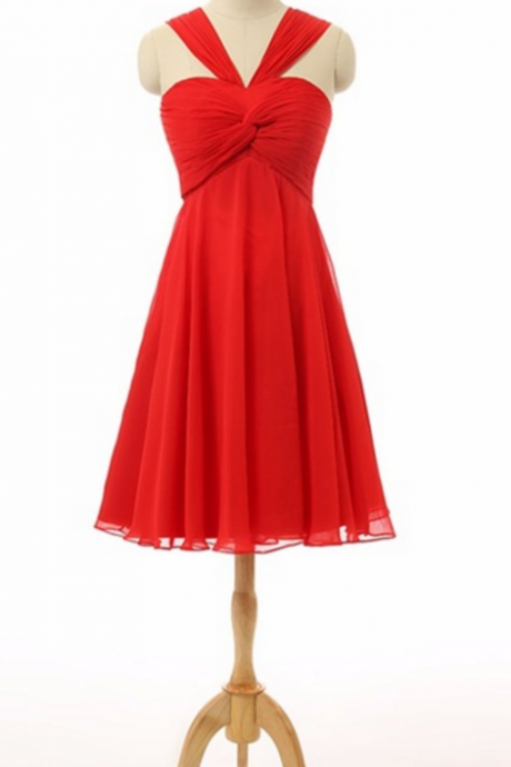 A Line Of Five Neck Silk Red Skirts And The Factory Homecoming The Short Sexy Straight Wedding Cocktail Dress