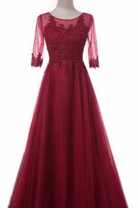 Beautiful Skirt A-ligne Scan The Train Lace Evening Low Wedding Dress Ball Party And Semi-sleeve Dress