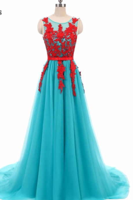 Beautiful Skirt A-ligne Burning The Appliques Evening Gown In The Evening Dress And The Evening Gown In The Gown