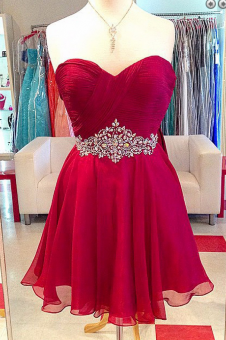 Short Prom Dresses,red Homecoming Dresses,sparkly Homecoming Dress,pretty Party Dresses,cute Dresses