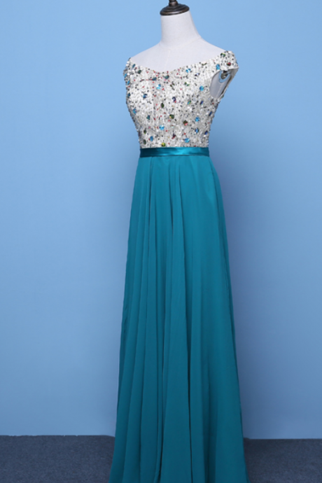 Charming Prom Dress,crystal And Beads Prom Dress,backless Prom Dresses,sexy Evening Dress,prom Party Dresses