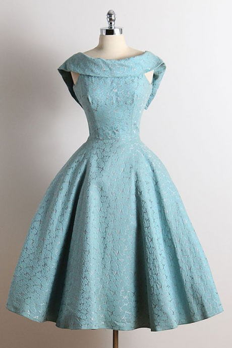 Custom Charming Blue Prom Dress,Off The Shoulder Evening Dress,Sleeveless Prom Dresses