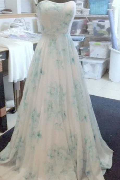 Glamorous Sweetheart Long Prom Dress