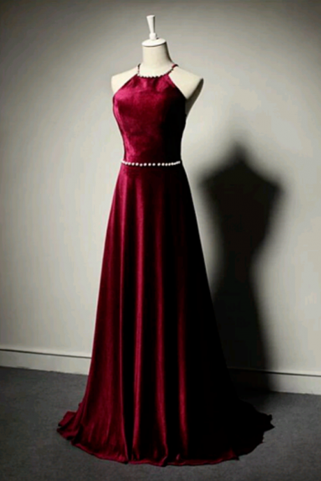 Straps Straps A-line Prom Dresses,long Prom Dresses, Prom Dresses, Evening Dress Prom Gowns