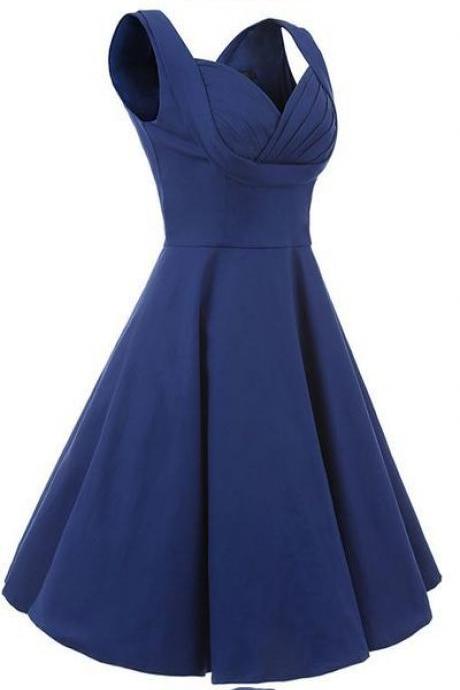 V-Neck Prom Dress,Simple Prom Dress,Short Evening Dress,Custom Made Evening Dress