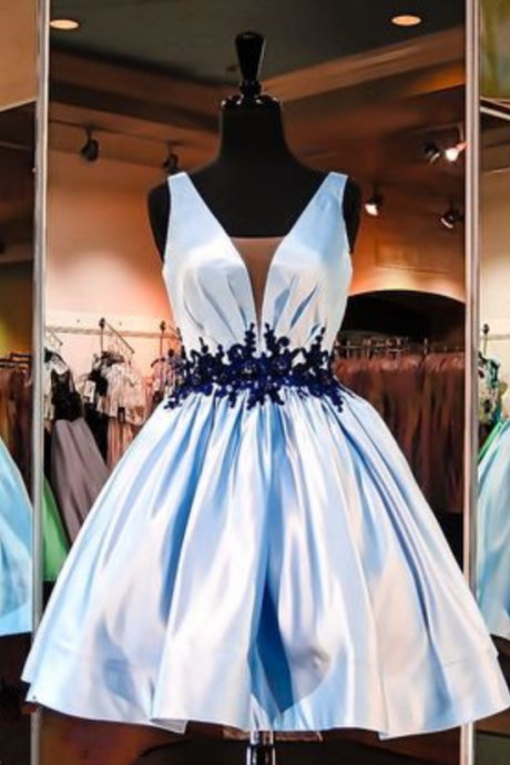 Lilac Prom Dresses,Satin Prom Dress,Sleeveless evening dress,Short Prom Dress,new fashion evening dress,2017 Prom Dress,