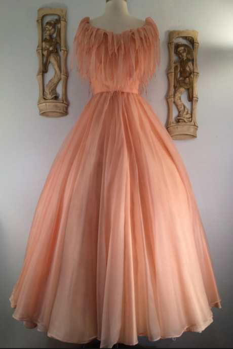 Elegant Chiffon Evening Dress A-line Evening Dress Floor-length Evening Dress Fashion Prom Dress