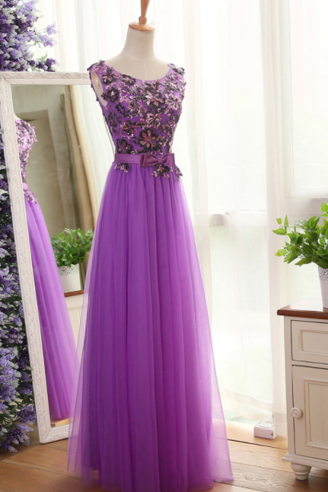 Charming Prom Dress,elegant Prom Dress,a Line Tulle Prom Dresses,long Evening Dress,formal Dress