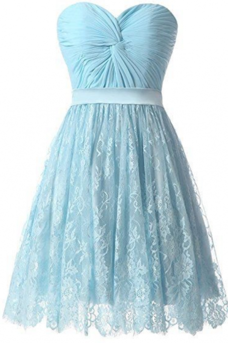 Homecoming Dresses Sweetheart Elegantes Homecoming Dress Lace Sash Special Occasion Party Gown