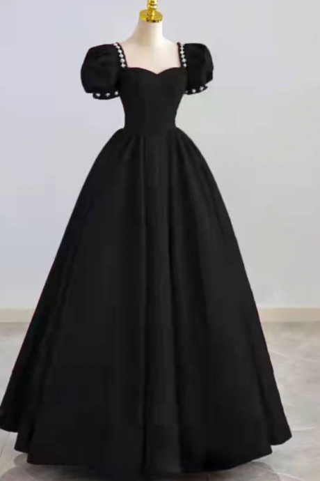 Prom Dresses Black High-end Evening Dress Princess Dress Long