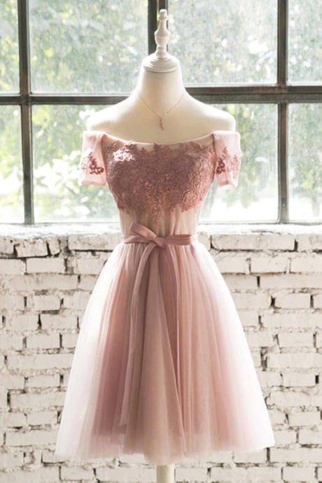 Homecoming Dresses,lace Tulle Short Prom Dress, Homecoming Dress